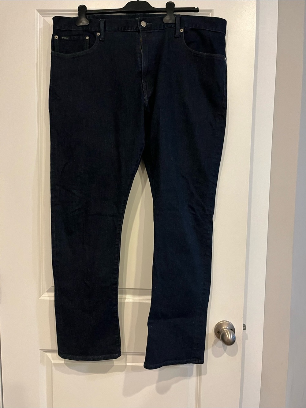 Polo Ralph Lauren jeans denim men’s 40 waist 32 length dark wash relaxed straigh